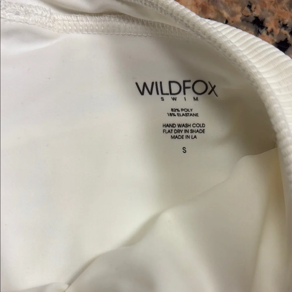 Wildfox White Mick cheeky Bikini bottoms small